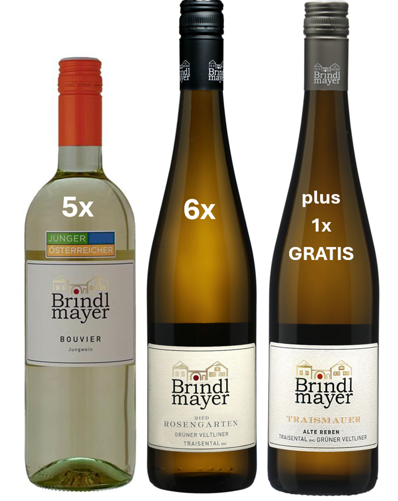 Jung trifft Alt Paket: Jungwein & Rosengarten & Alte Reben gratis